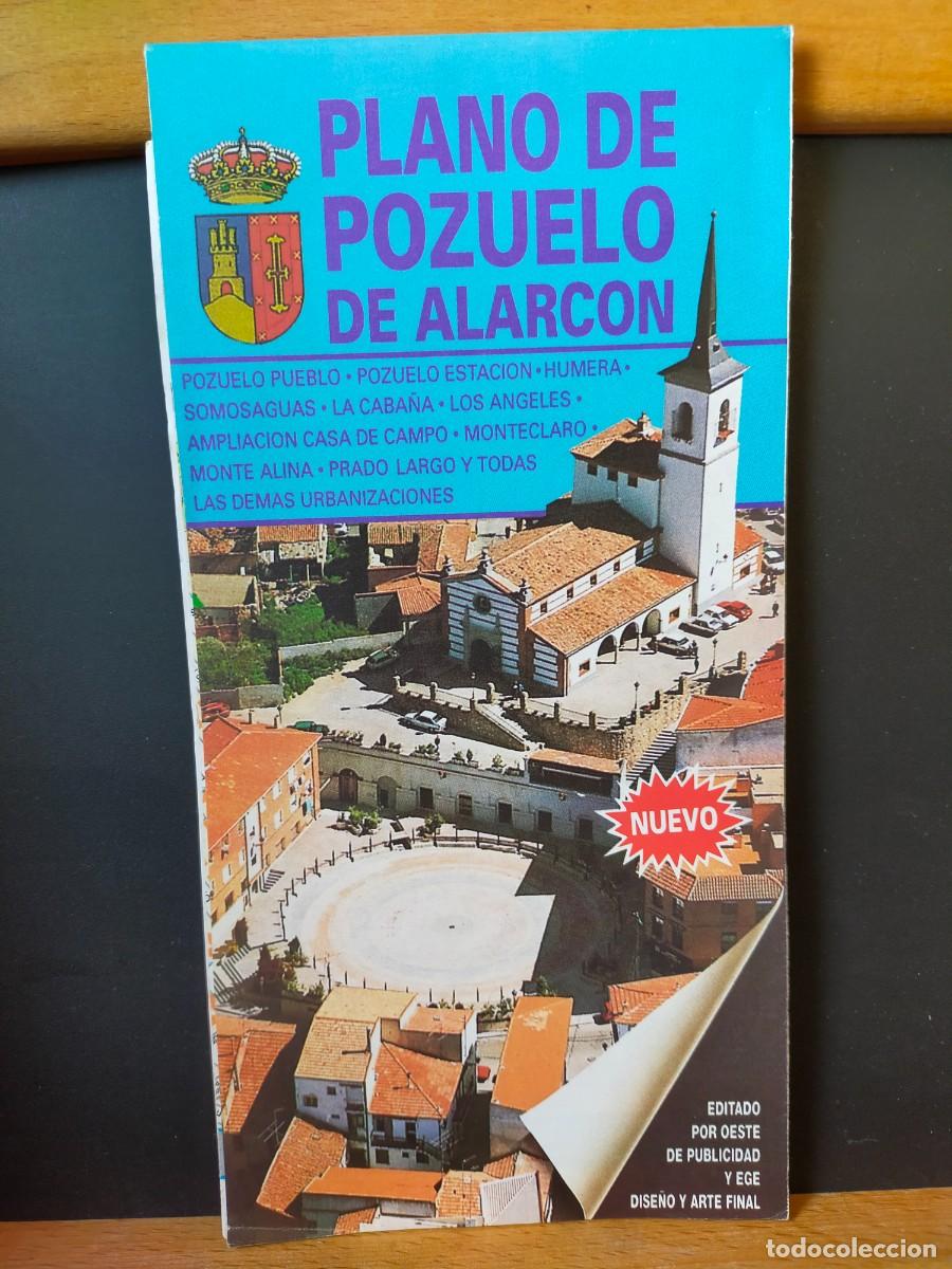 Mapas contempor&aacute;neos: POZUELO DE ALARC&Oacute;N. PLANO DE POZUELO. OESTE PUBLICIDAD. 1993
