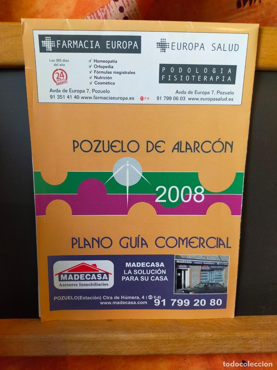 Mapas contempor&aacute;neos: POZUELO DE ALARC&Oacute;N. PLANO GU&Iacute;A COMERCIAL. 2008.