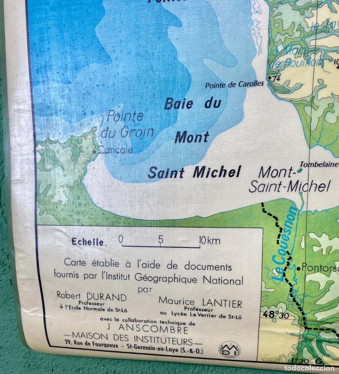 Mapas contempor&aacute;neos: Mapa de Francia n&ordm;50 doble cara - Foto 6