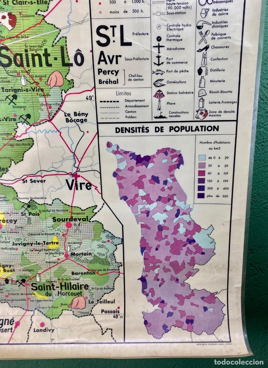 Mapas contempor&aacute;neos: Mapa de Francia n&ordm;50 doble cara - Foto 12