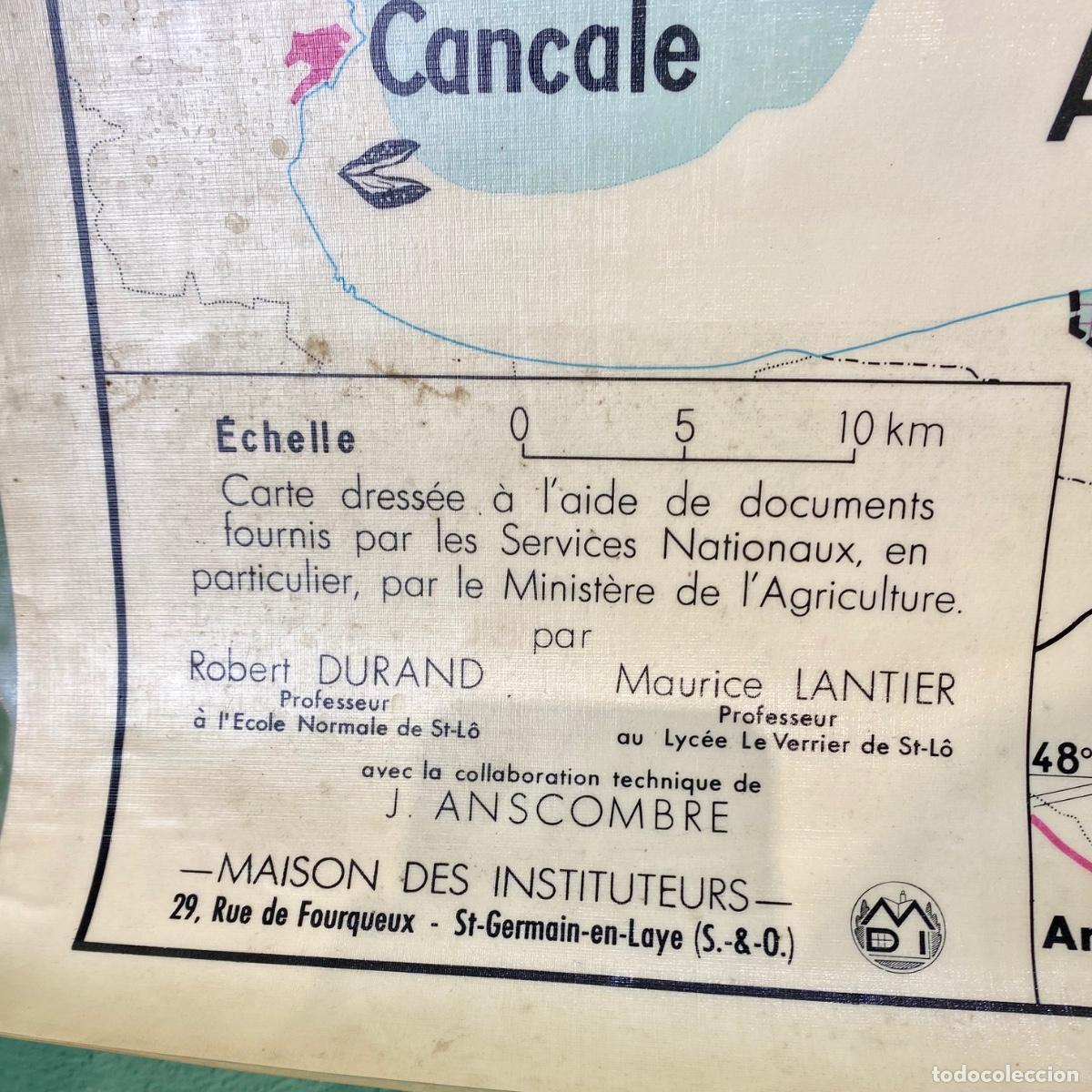 Mapas contempor&aacute;neos: Mapa de Francia n&ordm;50 doble cara - Foto 14