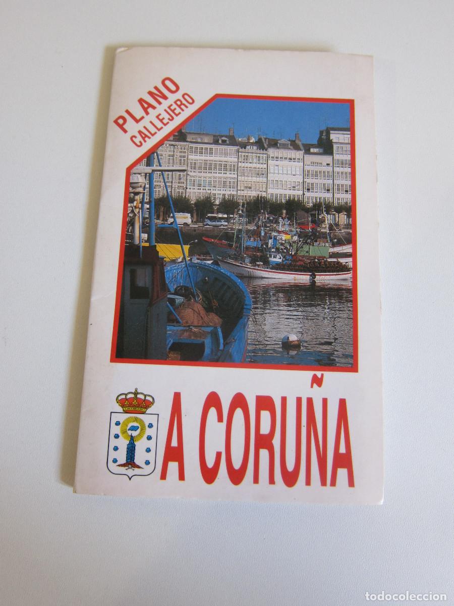 Mapas contempor&aacute;neos: A CORU&Ntilde;A - PLANO CALLEJERO. MAPA VIAJES