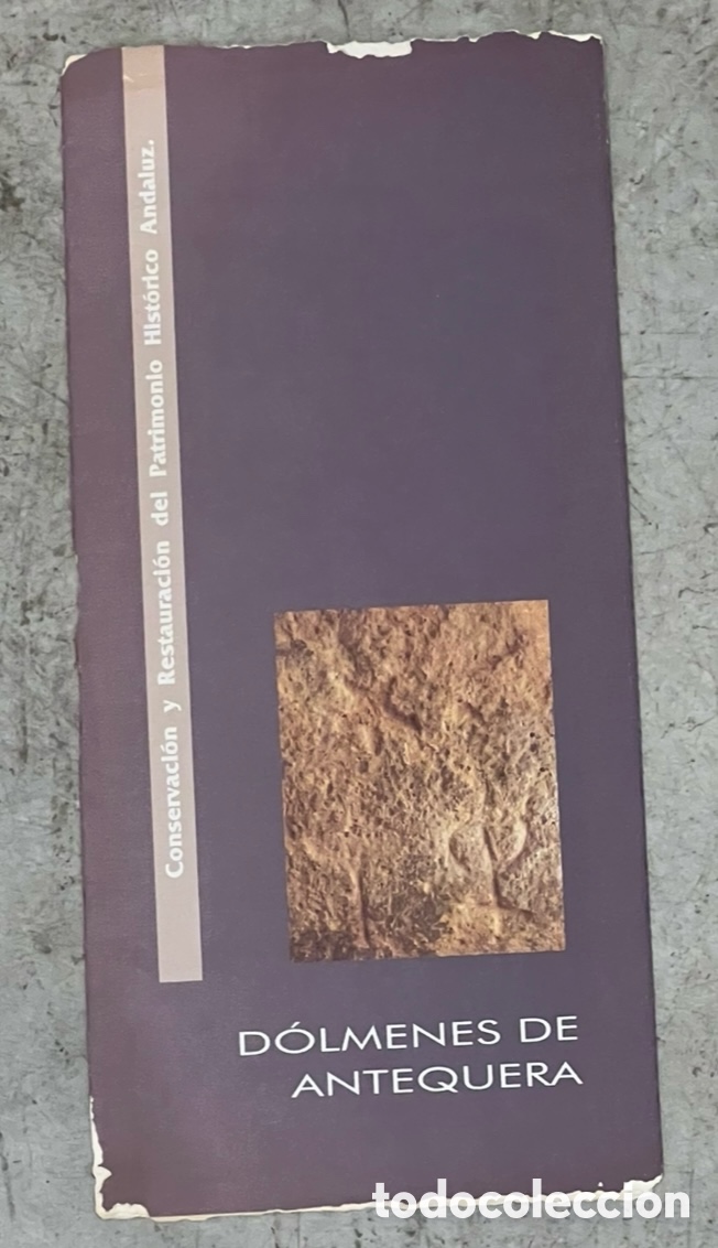 Mapas contempor&aacute;neos: Mapa. D&oacute;lmenes de Antequera. M&aacute;laga. 1994.