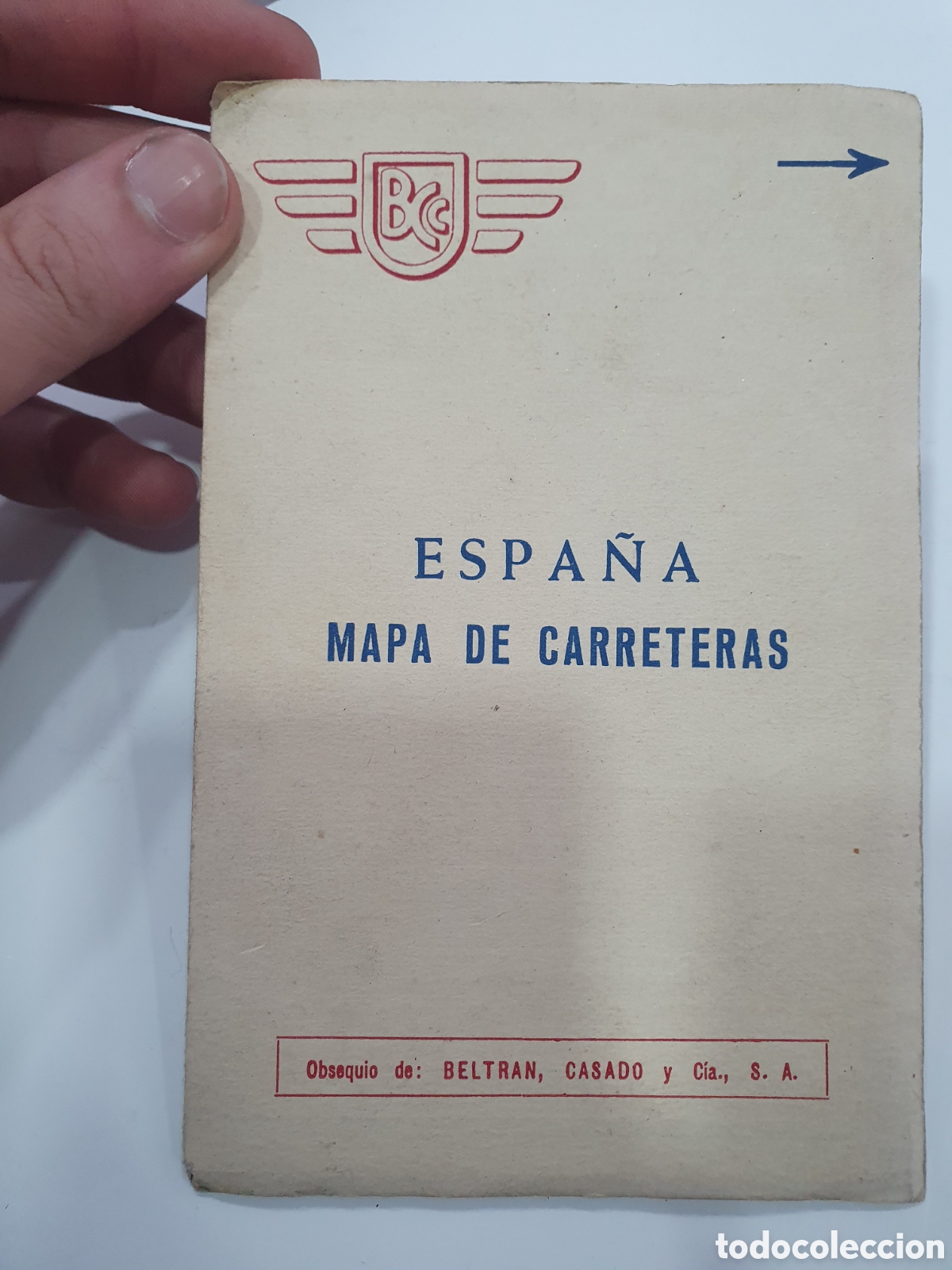 Mapas contempor&aacute;neos: Espa&ntilde;a. Mapa de carreteras. Beltr&aacute;n y Casado. (L28)
