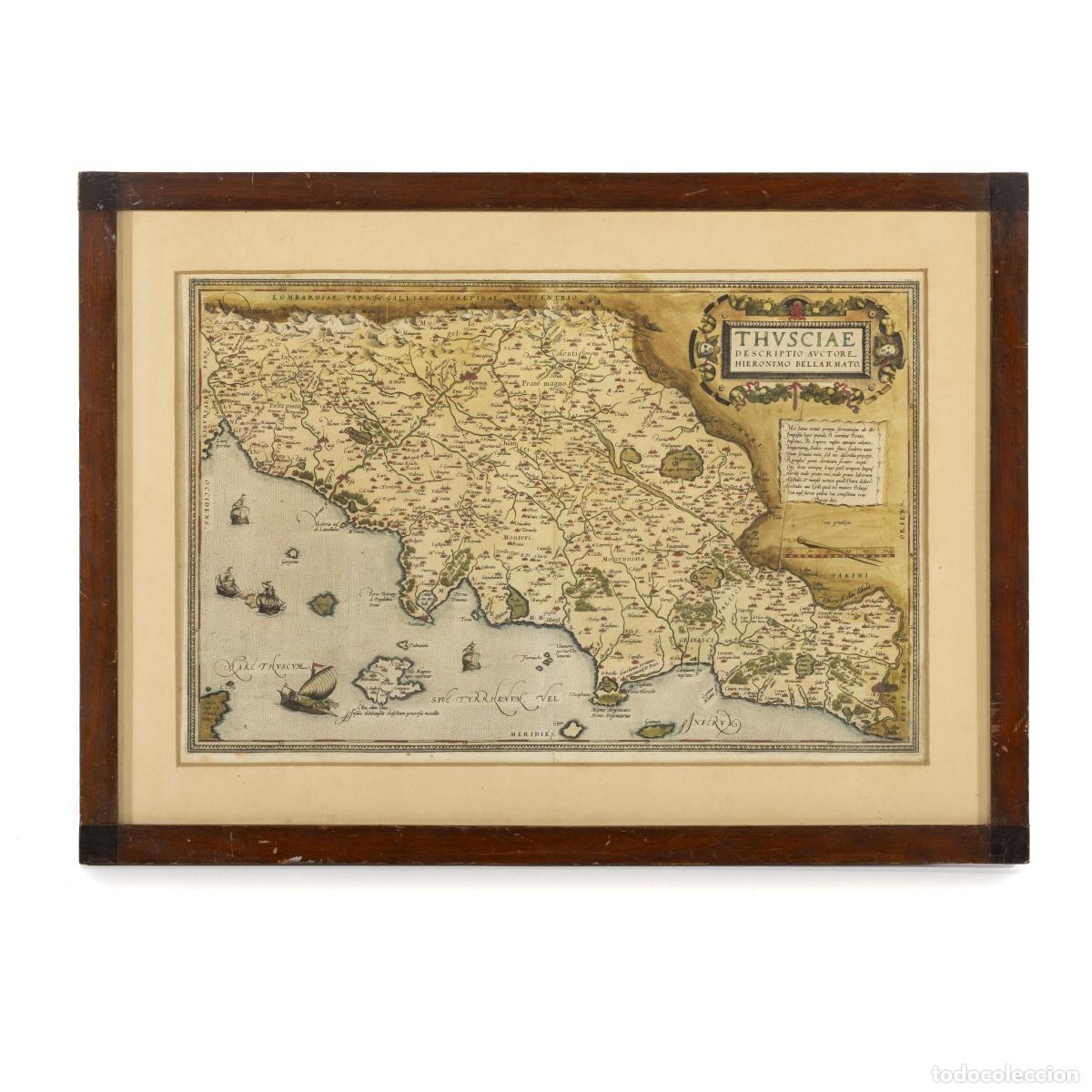 Contemporary maps: Thusciae - Mapa de Tuscia