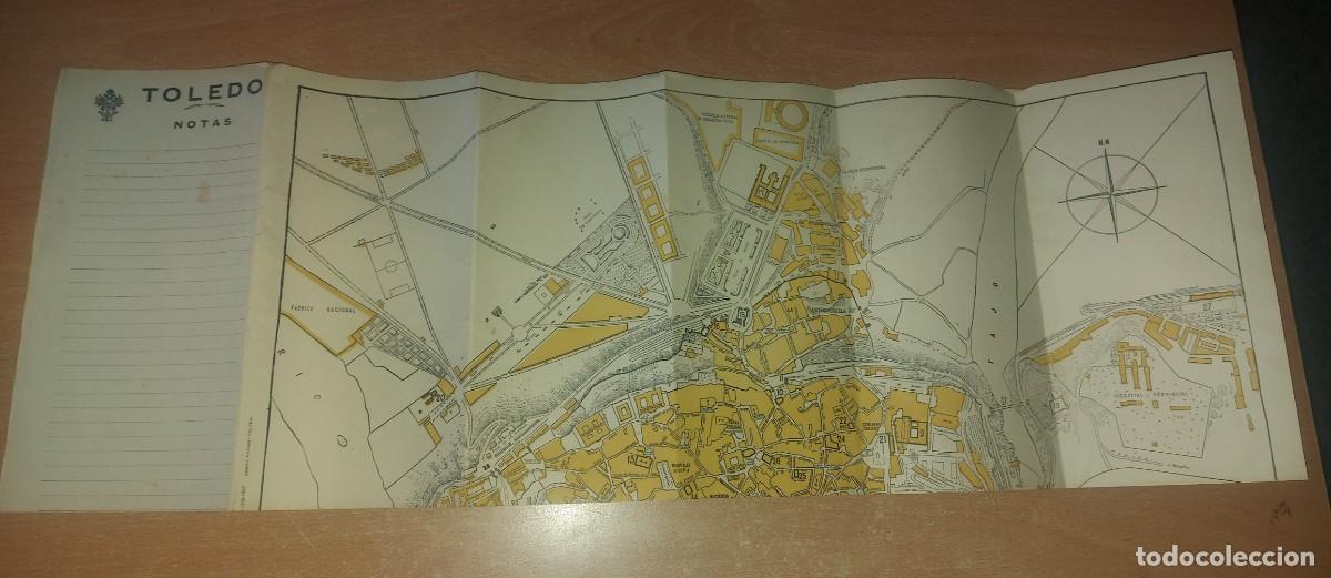 Mapas contempor&aacute;neos: MAPA PLANO DE TOLEDO A&Ntilde;O 1967 GOMEZ MENOR