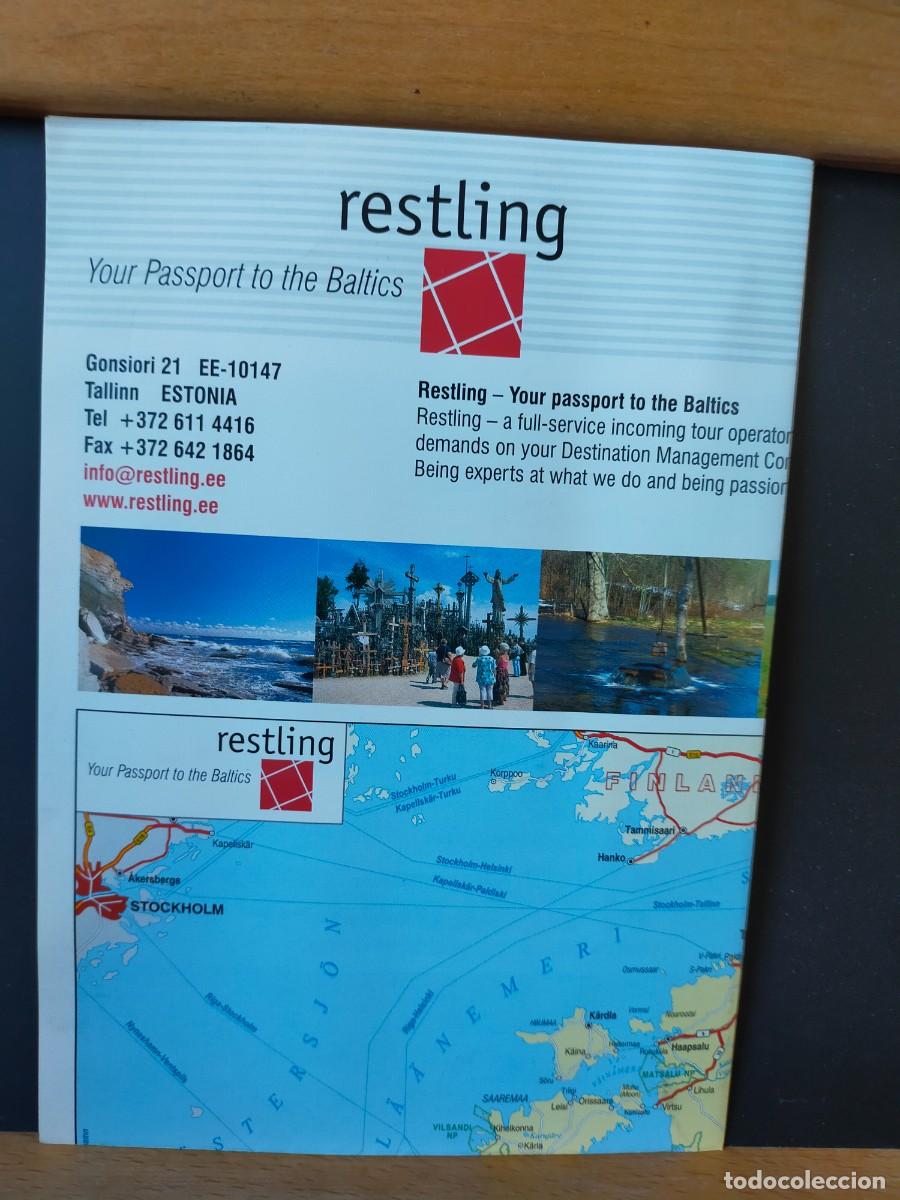 Mapas contempor&aacute;neos: BALTIC STATES. RESTLING. YOUR PASSPORT TO THE BALTICS. 2007.