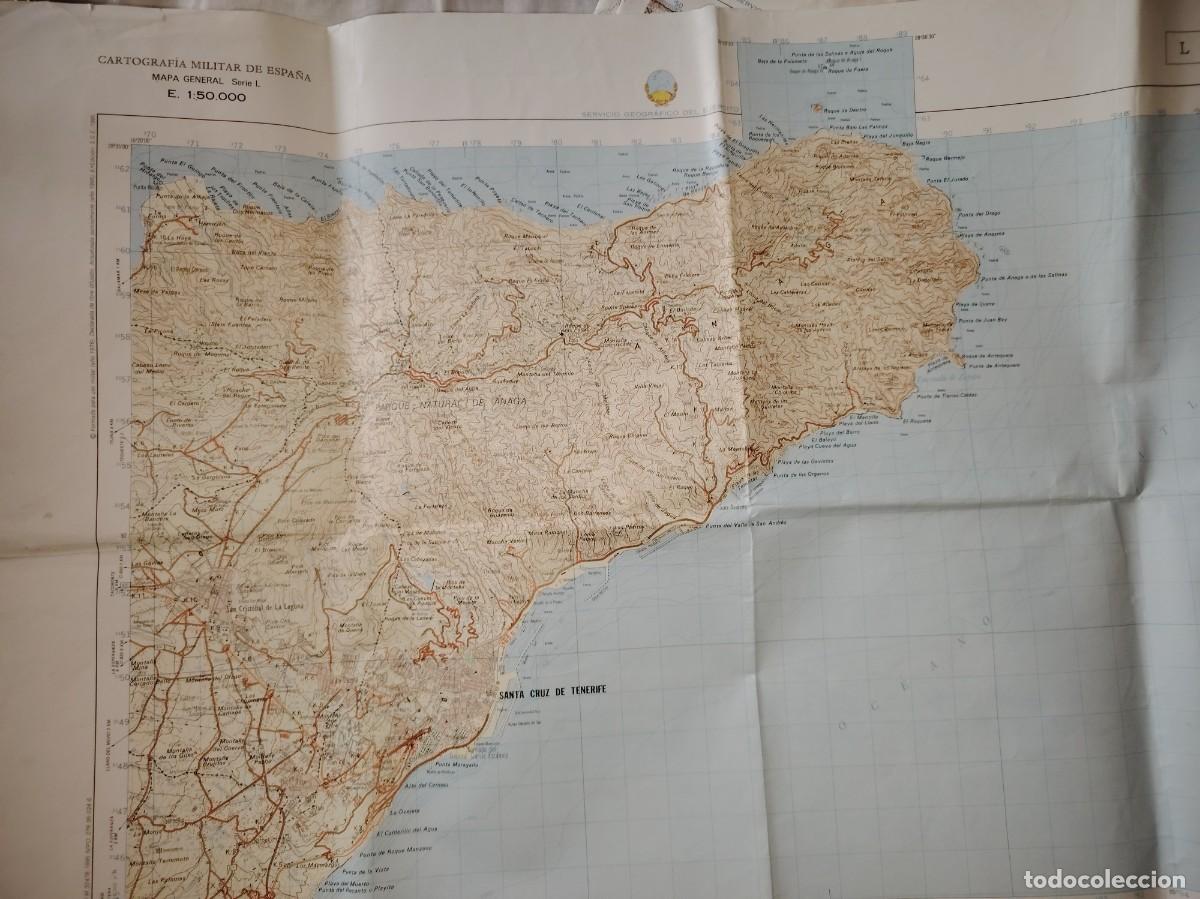 Contemporary maps: MAPA MILITAR DE SANTA DE CRUZ DE TENERIFE