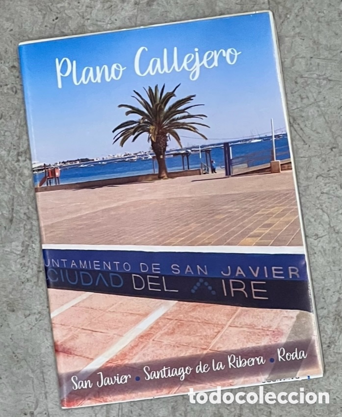 Mapas contempor&aacute;neos: Mapa. SAN Javier, Santiago de la Ribera, Roda. Plano Callejero. Murcia. 2022.