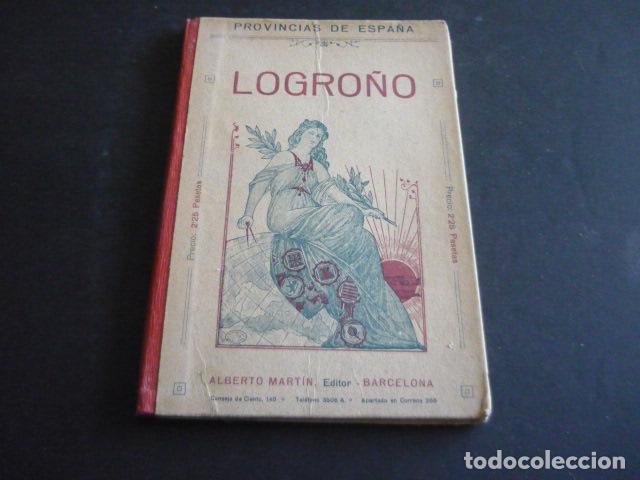 Mapas contempor&aacute;neos: LOGRO&Ntilde;O PLANO ENTELADO COL. PROVINCIAS DE ESPA&Ntilde;A ALBERTO MARTIN BARCELONA