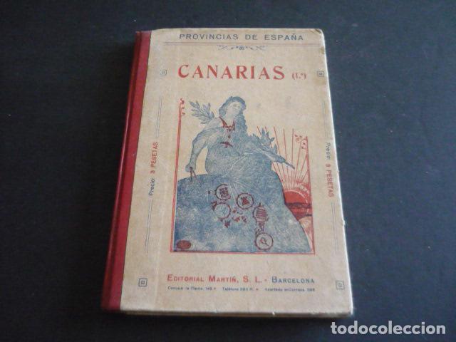 Mapas contempor&aacute;neos: CANARIAS 1&ordm; PLANO ENTELADO COL. PROVINCIAS DE ESPA&Ntilde;A ALBERTO MARTIN BARCELONA