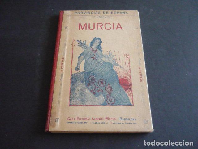 Mapas contempor&aacute;neos: MURCIA PLANO ENTELADO COL. PROVINCIAS DE ESPA&Ntilde;A ALBERTO MARTIN BARCELONA