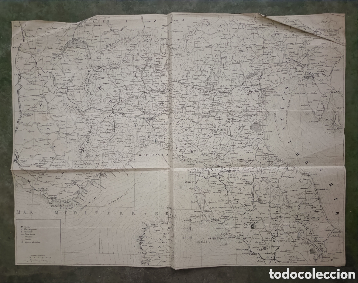 Mapas contempor&aacute;neos: Mapa de la bah&iacute;a de G&eacute;nova