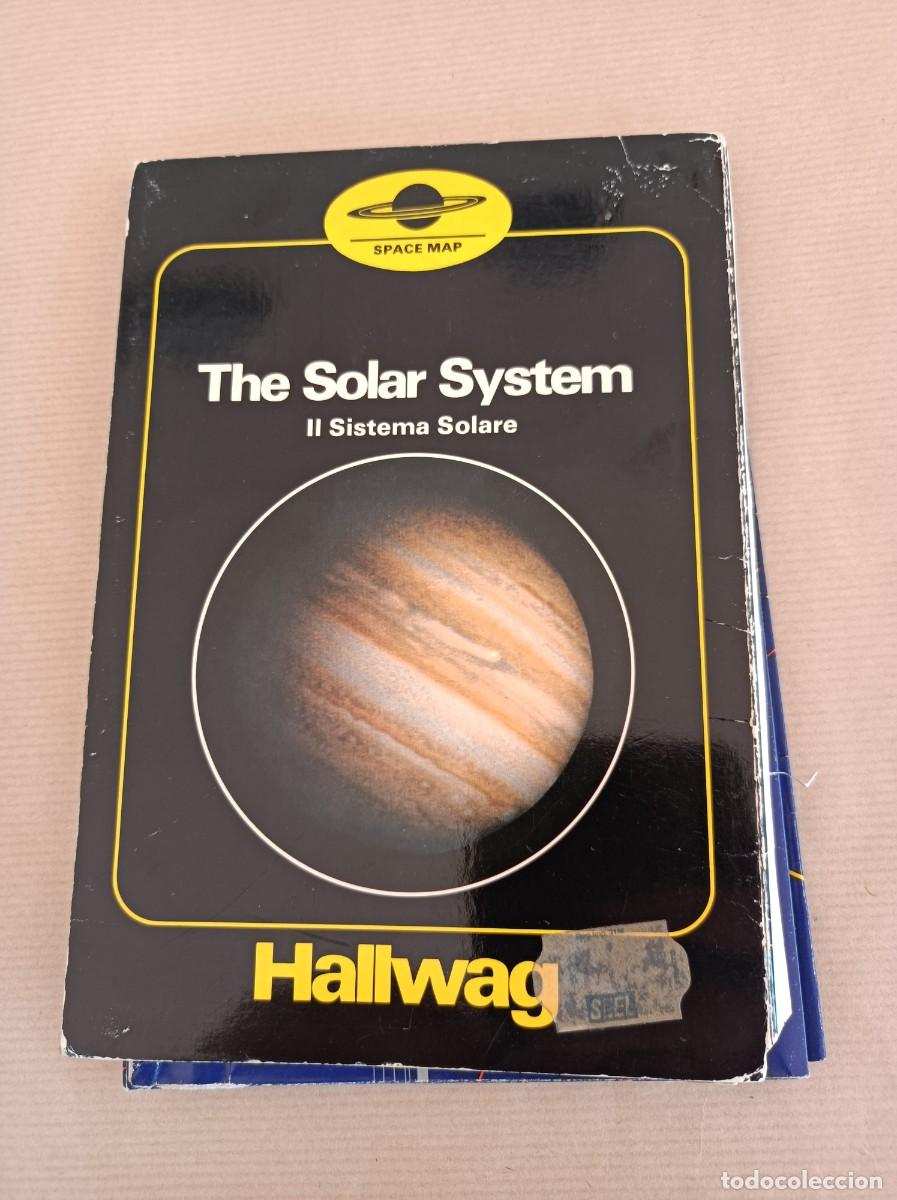 Mapas contempor&aacute;neos: THE SOLAR SYSTEM IL SISTEMA SOLARE EDITORIAL HALLWARG VERLAG MAPA EL SISTEMA SOLAR