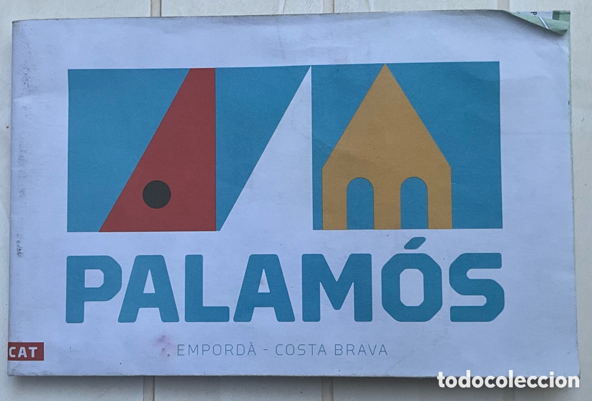 Mapas contempor&aacute;neos: PLANO CIUDAD DE PALAM&Oacute;S (Girona). Edici&oacute;n a&ntilde;o 2013
