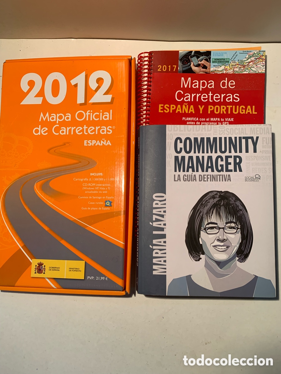 Mapas contempor&aacute;neos: Mapa de Carreteras Espa&ntilde;a y Portugal
