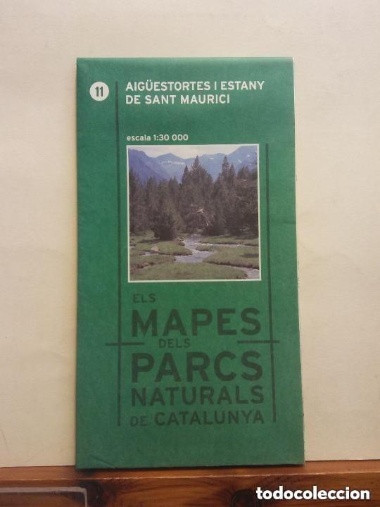 Mapas contempor&aacute;neos: MAPA - AIG&Uuml;ESTORTES I ESTANY DE SANT MAURICI. ESCALA 1 30.000 - ELS MAPES DELS PARCS NATURALS