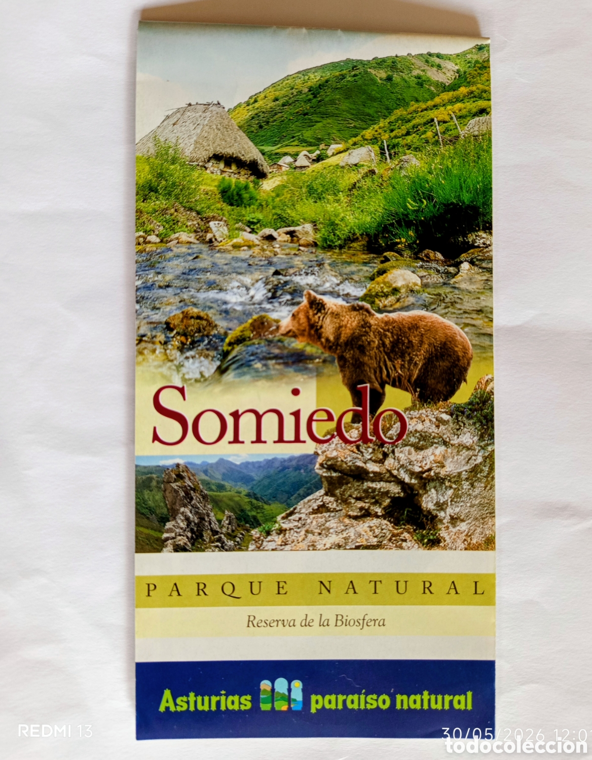 Mapas contempor&aacute;neos: SOMIEDO, PARQUE NATURAL con mapa