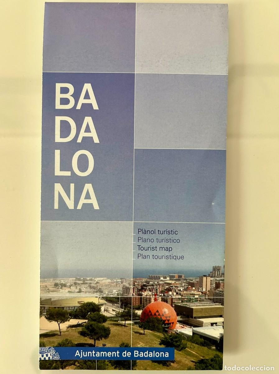 Mapas contempor&aacute;neos: BADALONA - PLANO TUR&Iacute;STICO 1:15.000 - AJUNTAMENT DE BADALONA - CAT - ES - ENG - FR