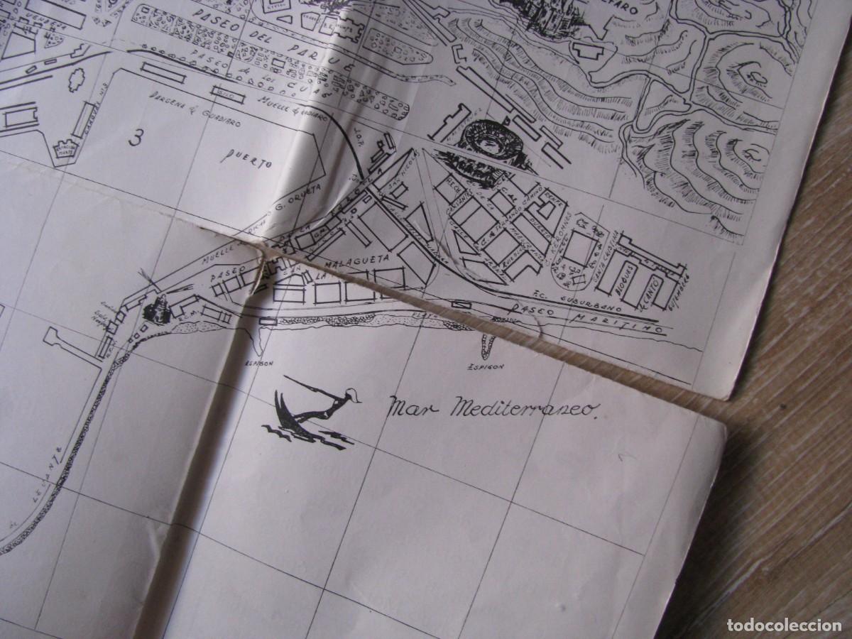 Mapas contempor&aacute;neos: PLANO DE MALAGA A&Ntilde;O 1967. - Foto 4