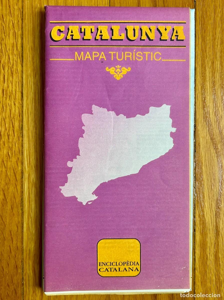 Mapas contempor&aacute;neos: CATALUNYA MAPA TUR&Iacute;STIC - ENCICLOP&Egrave;DIA CATALANA 1:350.000 - 1994