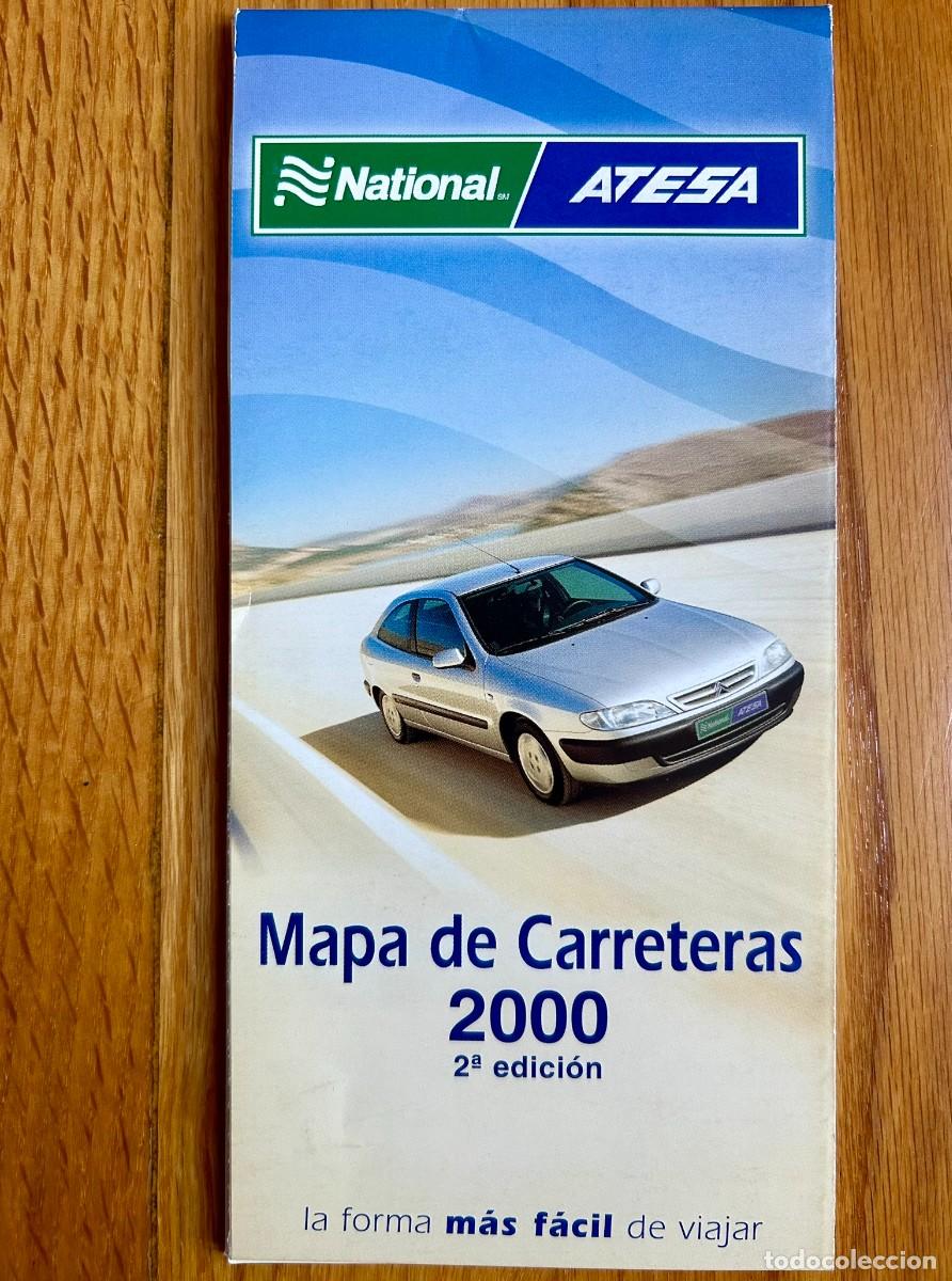 Mapas contempor&aacute;neos: MAPA DE CARRETERAS A&Ntilde;O 2000 2&ordf; EDICI&Oacute;N - NATIONAL ATESA