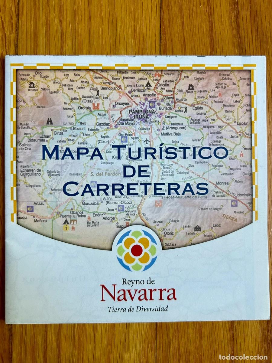 Mapas contempor&aacute;neos: NAVARRA MAPA TUR&Iacute;STICO DE CARRETERAS - GOBIERNO DE NAVARRA ABRIL 2007