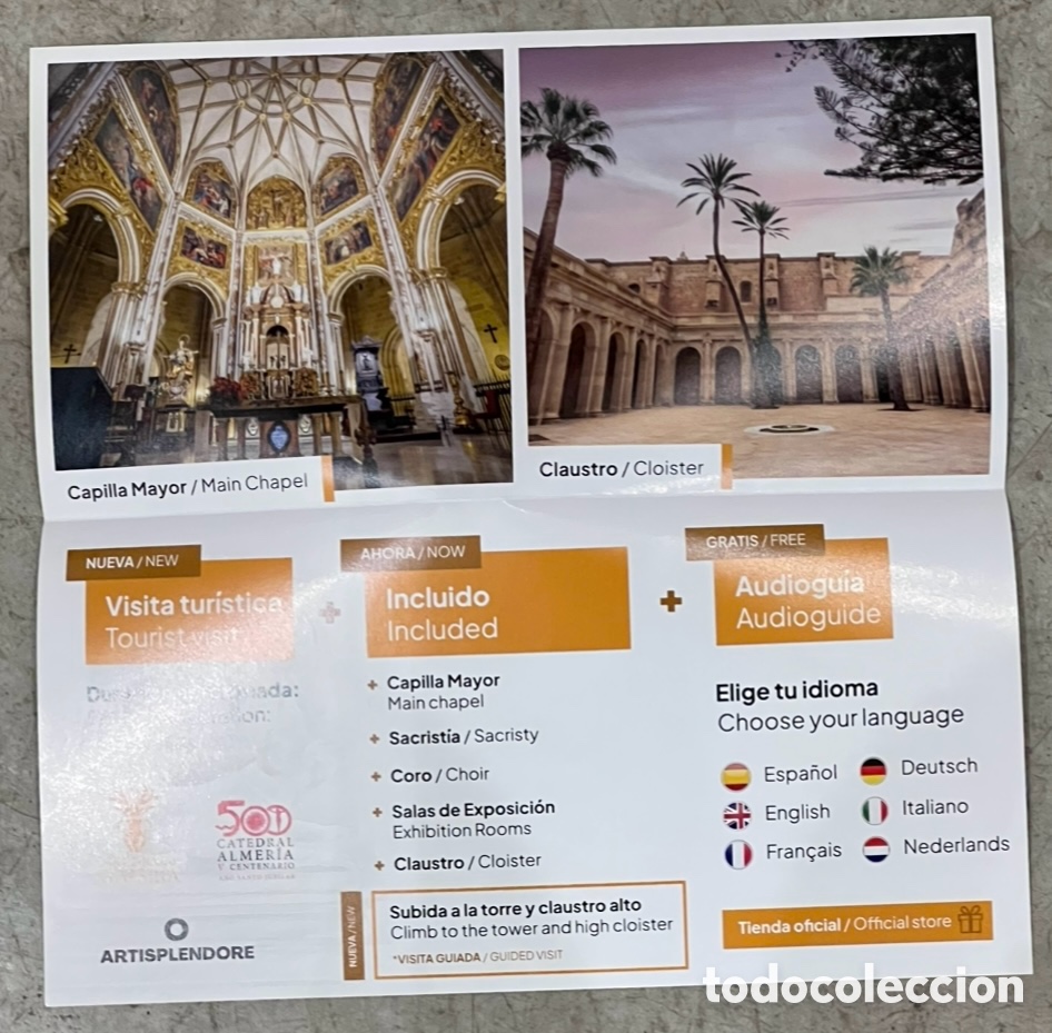Mapas contempor&aacute;neos: Mapa. Catedral de Almer&iacute;a. - Foto 3
