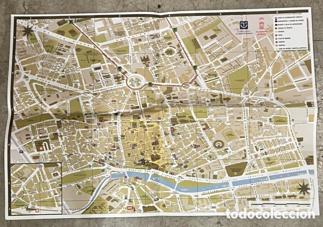 Mapas contempor&aacute;neos: Mapa. Murcia. Ayuntamiento de Murcia.