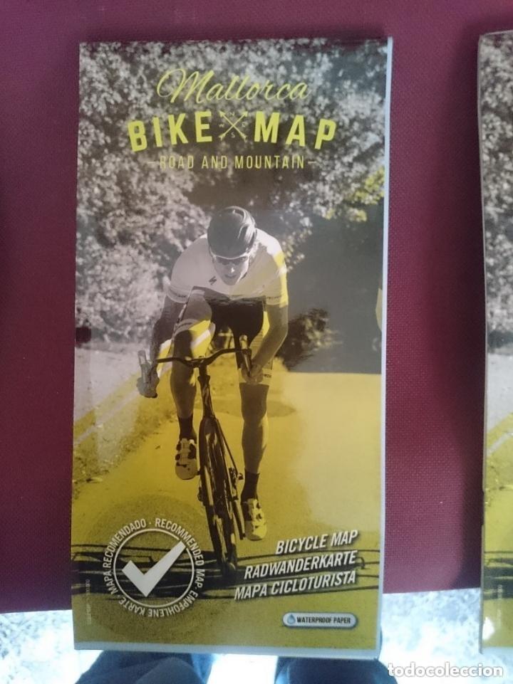 Mapas contempor&aacute;neos: MAPA CICLOTURISTA - MALLORCA BIKE MAP - ROAD AND MOUNTAIN