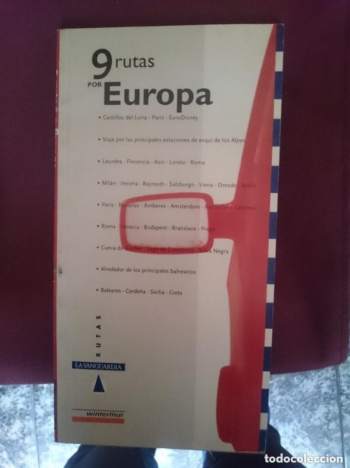 Mapas contempor&aacute;neos: MAPA - LA VANGUARDIA RUTAS - 9 RUTAS POR EUROPA -VER FOTOS