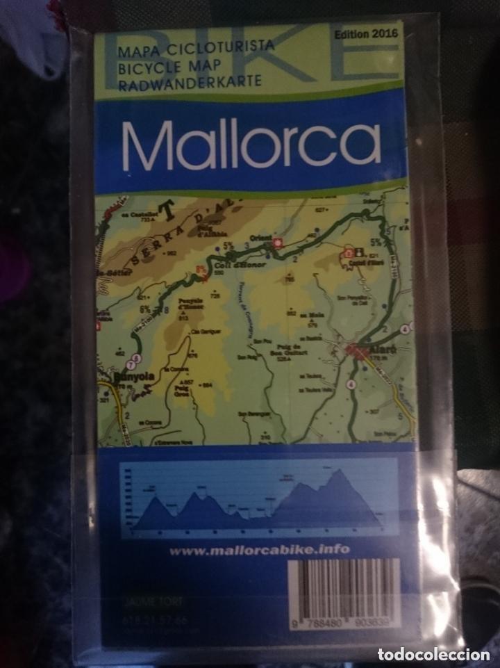 Mapas contempor&aacute;neos: MAPA CICLOTURISTA - BICYCLE MAP - RADWANDERKARTE - MALLORCA -EN ESPA&Ntilde;OL ALEMAN E INGLES
