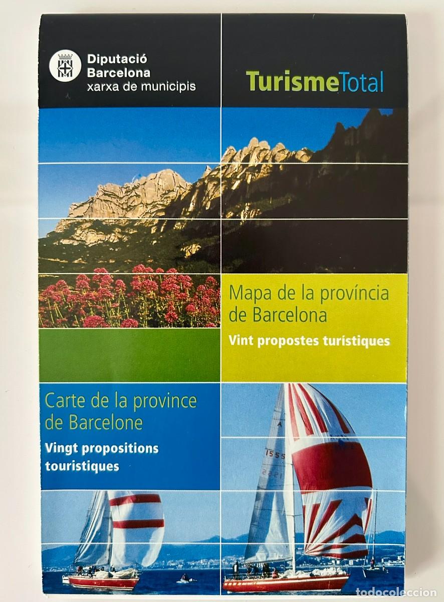 Mapas contempor&aacute;neos: MAPA DE LA PROV&Iacute;NCIA DE BARCELONA 20 PROPOSTES TUR&Iacute;STIQUES 1:200.00 CAT- FR - 2007