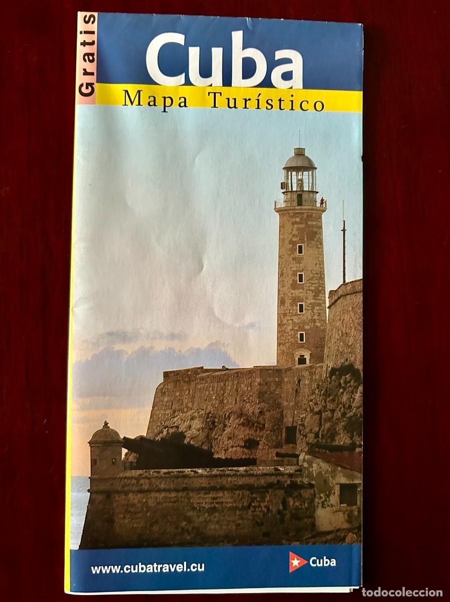 Mapas contempor&aacute;neos: MAPA TUR&Iacute;STICO DE CUBA c. 2015