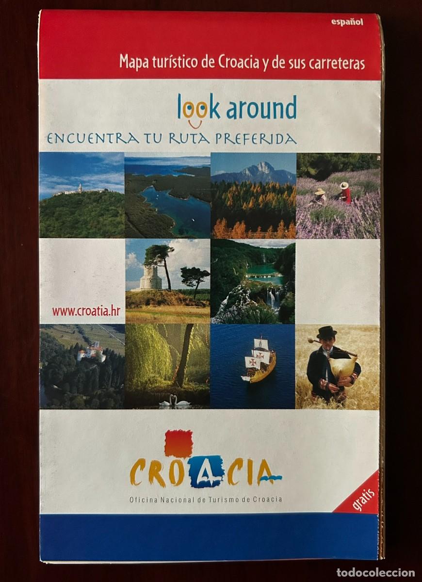 Mapas contempor&aacute;neos: MAPA TUR&Iacute;STICO DE CROACIA Y DE SUS CARRETERAS - 1:1.000.000 - VERSI&Oacute;N EN ESPA&Ntilde;OL - OCTUBRE 2006