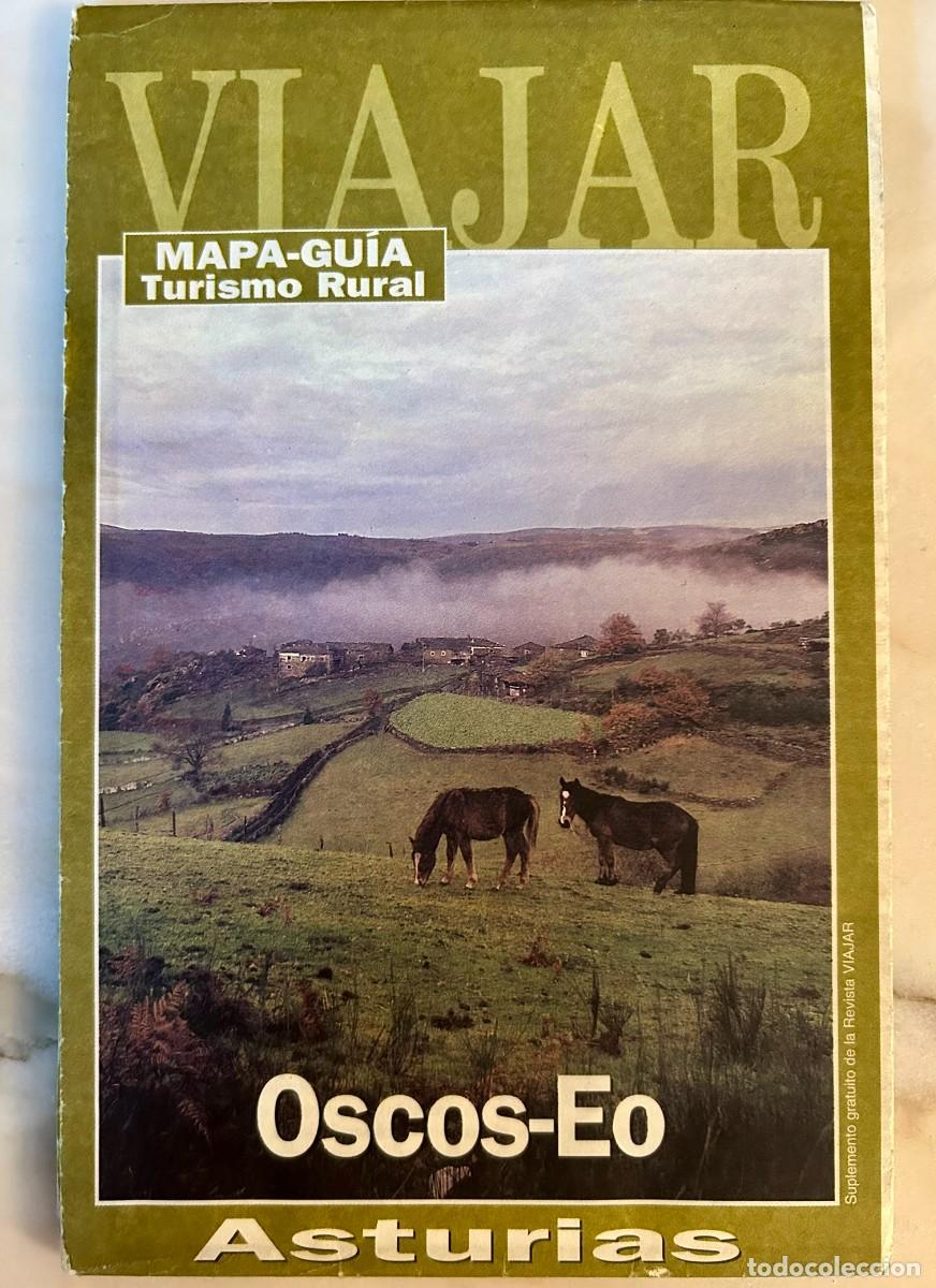 Mapas contempor&aacute;neos: MAPA GU&Iacute;A TURISMO RURAL OSCOS-EO ASTURIAS - SUPLEMENTO REVISTA VIAJAR c. 1999