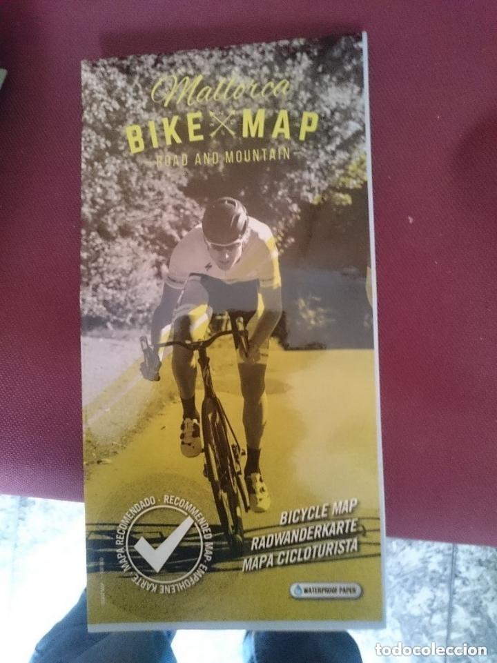 Mapas contempor&aacute;neos: MAPA CICLOTURISTA - MALLORCA BIKE MAP - ROAD AND MOUNTAIN