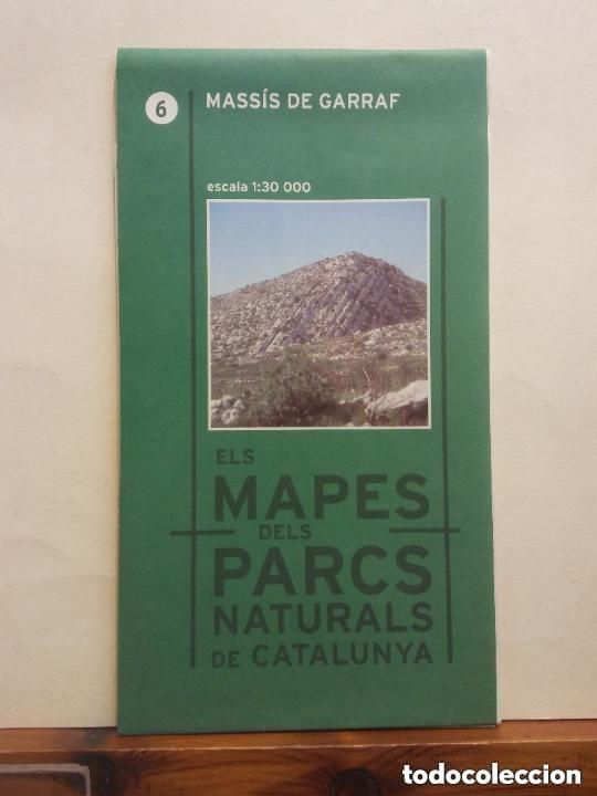 Mapas contempor&aacute;neos: MAPA - MASS&Iacute;S DEL GARRAF. ESCALA 1 30.000 - ELS MAPES DELS PARCS NATURALS DE CATALUNYA