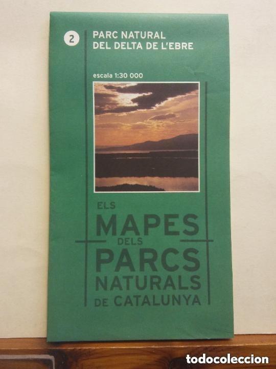 Mapas contempor&aacute;neos: MAPA - PARC NATURAL DEL DELTA DE L'EBRE. ESCALA 1 30.000 - ELS MAPES DELS PARCS NATURALS DE CATALUNY