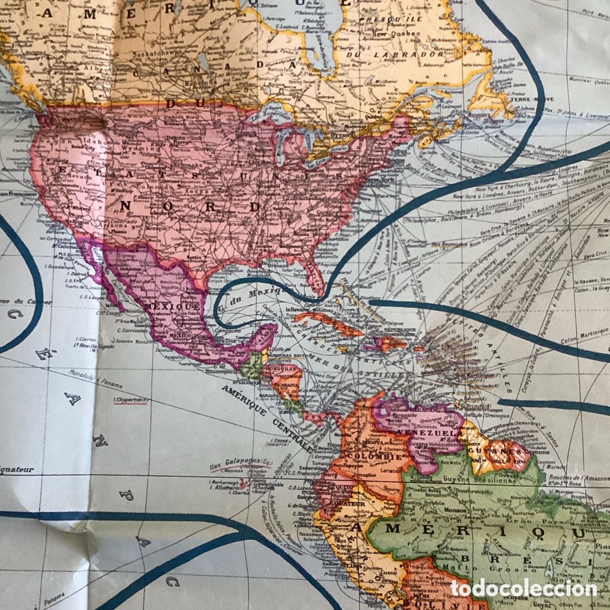 Mapas contempor&aacute;neos: Planisf&eacute;rio en franc&eacute;s, TARIDE. Grande formato. - Foto 8