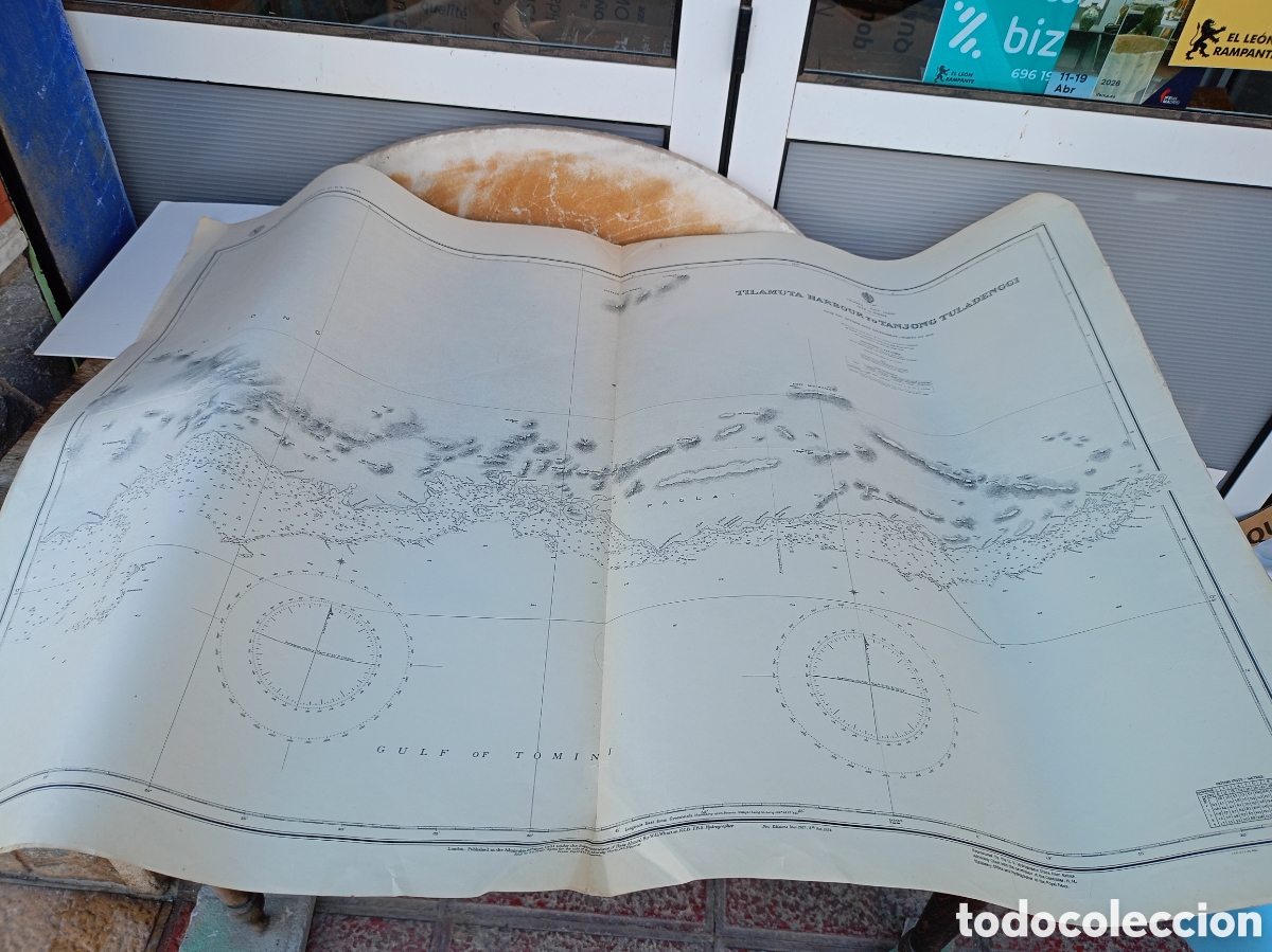 Mapas contempor&aacute;neos: MAPA N&Aacute;UTICO TILAMUTA HARBOUR TO TANJONG TULADENGGI