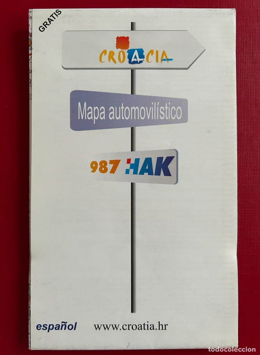 Mapas contempor&aacute;neos: CROACIA - MAPA AUTOMOVIL&Iacute;STICO - MAPA TUR&Iacute;STICO - ESPA&Ntilde;OL - 2005