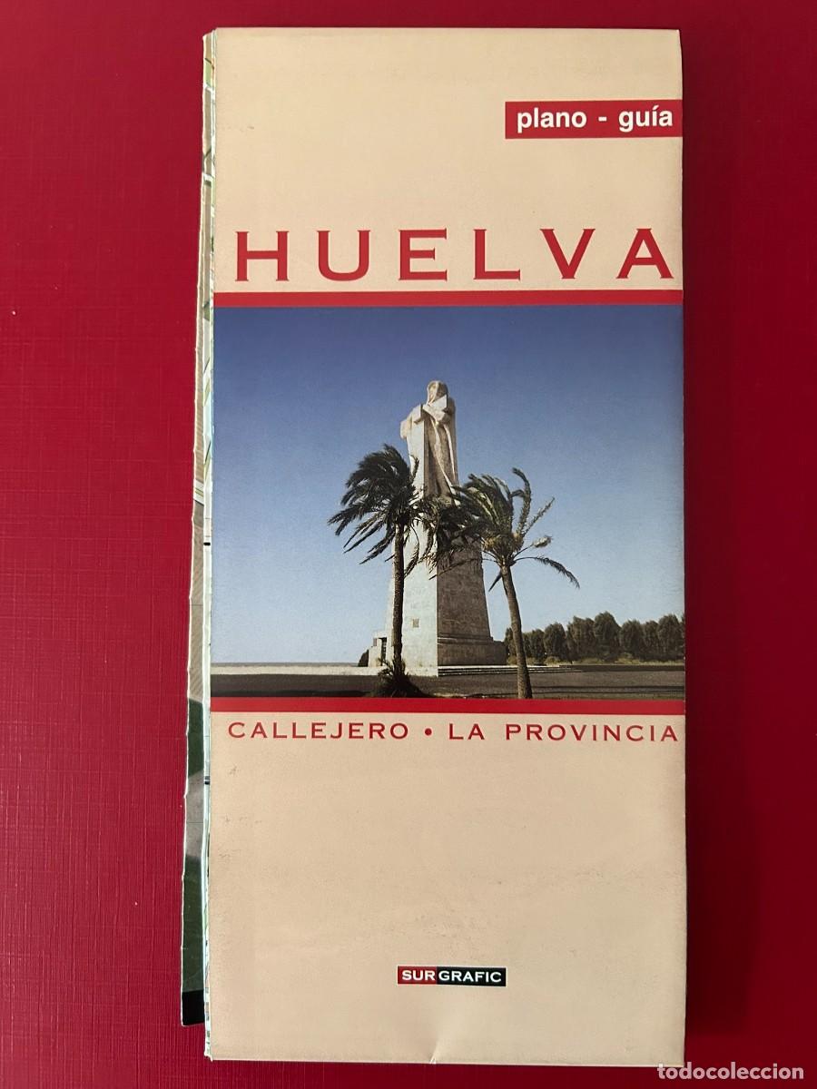 Mapas contempor&aacute;neos: PLANO GU&Iacute;A - HUELVA - CALLEJERO - LAS PROVINCIA - 2003