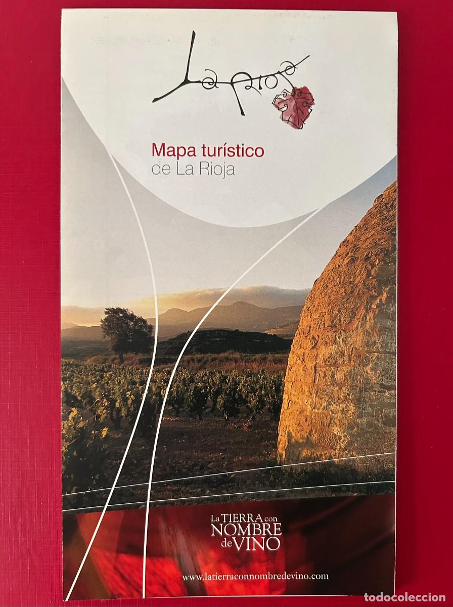 Mapas contempor&aacute;neos: MAPA TUR&Iacute;STICO DE LA RIOJA - LA TIERRA CON NOMBRE DE VINO