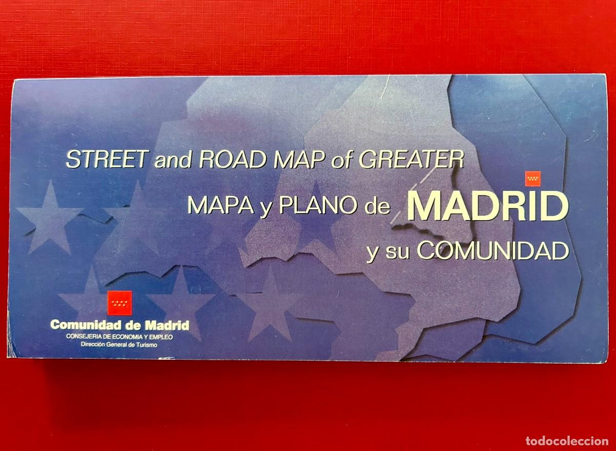 Mapas contempor&aacute;neos: MAPA Y PLANO DE MADRID Y SU COMUNIDAD EDICI&Oacute;N 2001 - STREET AMD ROAD MAP OF GREATER MADRID