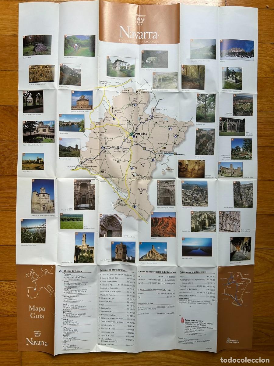 Mapas contempor&aacute;neos: MAPA GU&Iacute;A DE NAVARRA - 2004 - Foto 2