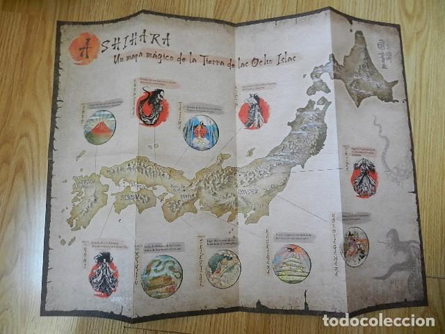 Mapas contempor&aacute;neos: Jap&oacute;n Un mapa m&aacute;gico de la Tierra de ocho islas SHIHARA mitos y leyendas de Jap&oacute;n Ashihar shihara