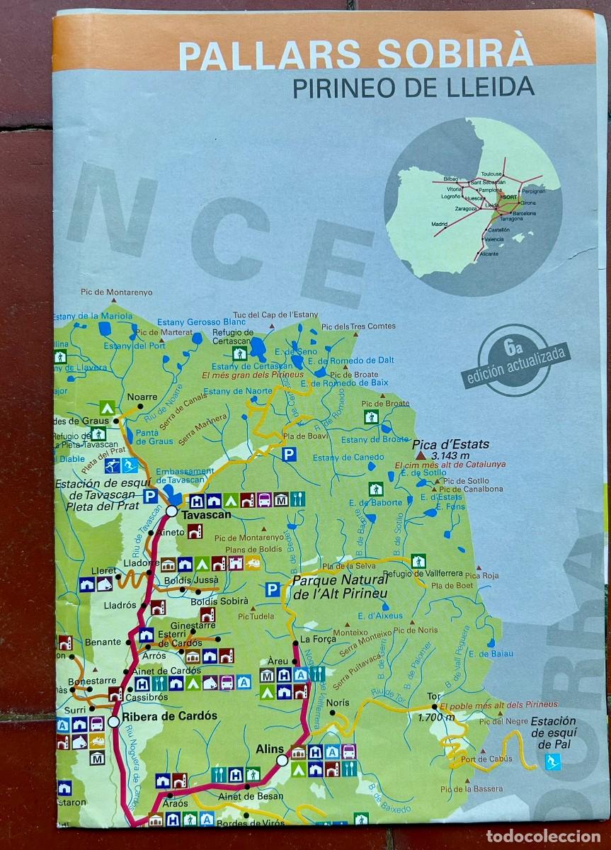 Mapas contempor&aacute;neos: MAPA PALLARS SOBIR&Agrave; PIRINEO DE LLEIDA - PLANO DE SORT - 6&ordf; EDICI&Oacute;N