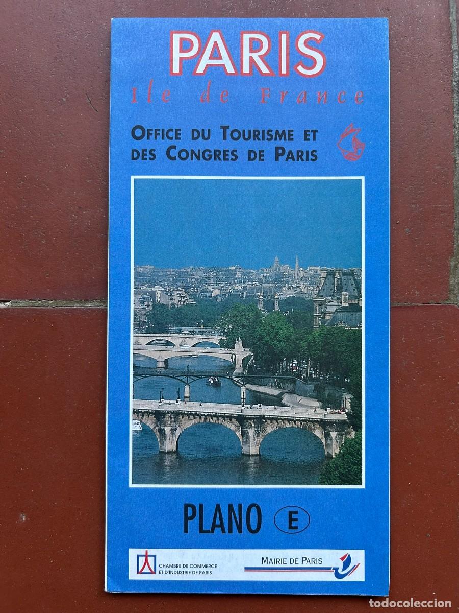 Mapas contempor&aacute;neos: PARIS - ILLE DE FRANCE - PLANO EN ESPA&Ntilde;OL - 1993