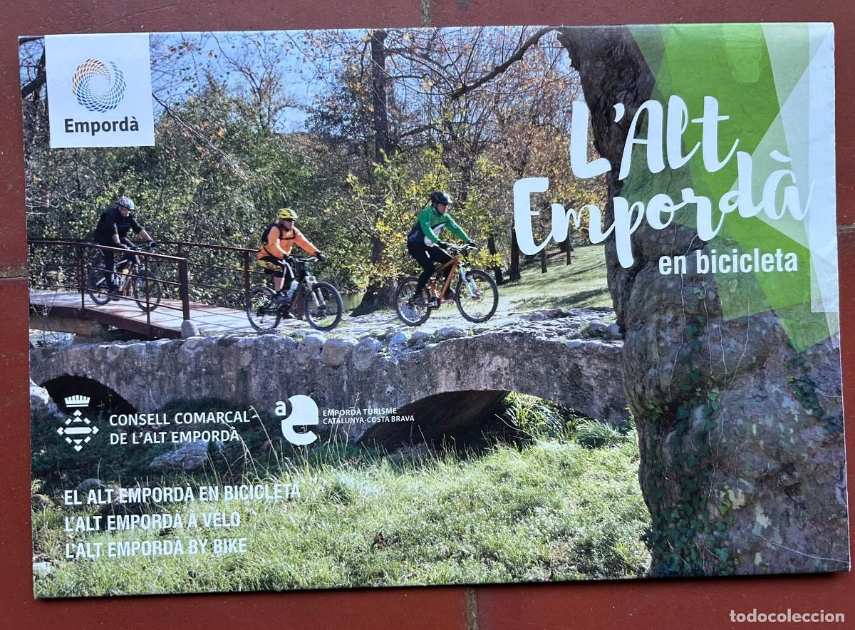 Mapas contempor&aacute;neos: ALT EMPORD&Agrave; EN BICICLETA - MAPA GUIA